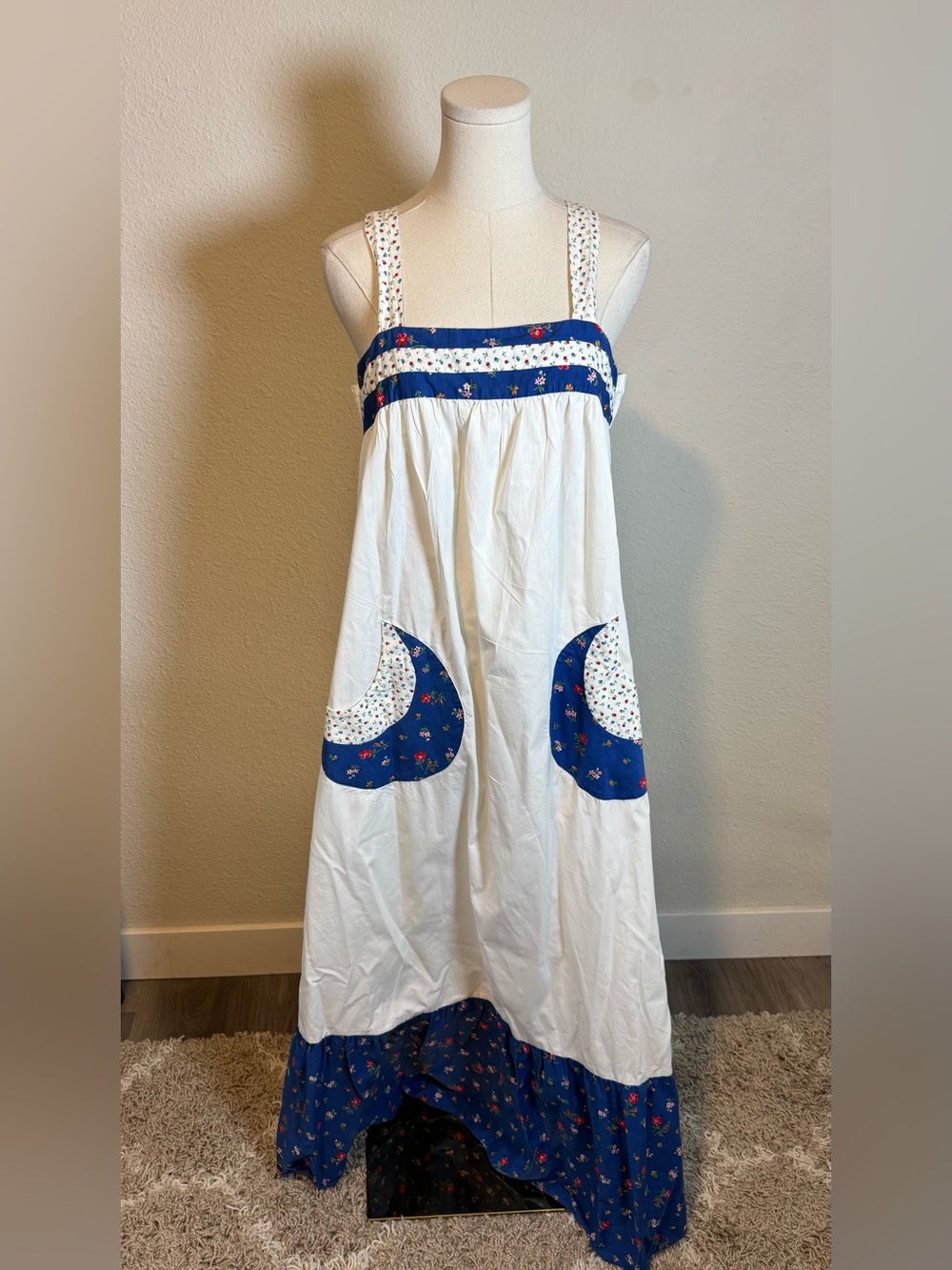 Krist Gudnason Vintage Cottagecore Sundress One Size
